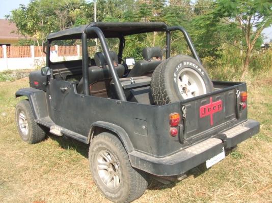 WILLY  JEEP เครื่องTOYOTA-4S เกียร์ AUTO แม๊ก 15" ขับ2 พวงมาลัยเพาเวอร์พร้อมเครื่องเสียง