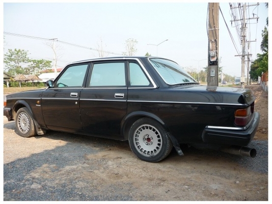 ขายรถคลาสสิค VOLVO 244 โหด มัน ฮา วาง  แรงสะใจเครื่อง 1 J ออโต้ LPG