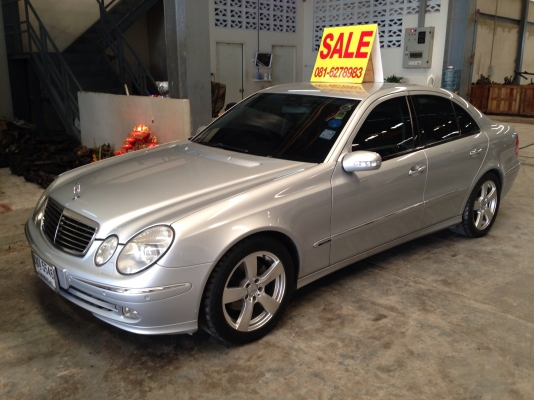 ขายรถเบนซ์ E240 ปี03 ขายเอง ใช้น้อย