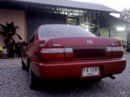 ขายเก๋งTOYOYA AE-101 รถบ้านสภาพดี เครื่อง1.6L ไฟฟ้าทั้งคัน หัวฉีด แอร์ พ.เพาเวอร์  Cd MT พร้อมใช้พร้อมโอน