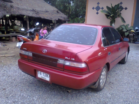 ขายเก๋งTOYOYA AE-101 รถบ้านสภาพดี เครื่อง1.6L ไฟฟ้าทั้งคัน หัวฉีด แอร์ พ.เพาเวอร์  Cd MT พร้อมใช้พร้อมโอน