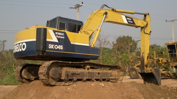 ขายรถแม็คโคร SK120 #  เอกสารใบแจังจำหน่าย