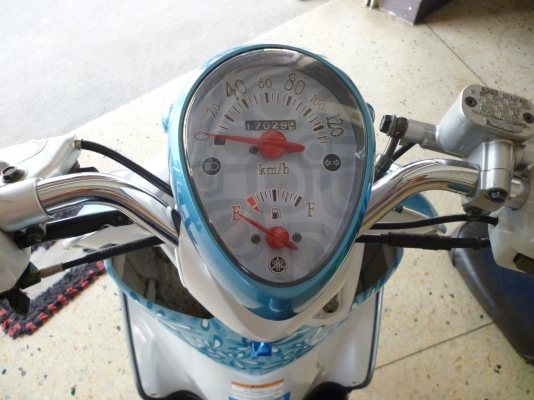 ฟีโน่ สีฟ้า-ขาว ปี52สภาพสวย ราคาไม่แพง