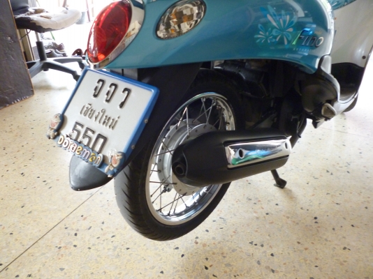 ฟีโน่ สีฟ้า-ขาว ปี52สภาพสวย ราคาไม่แพง