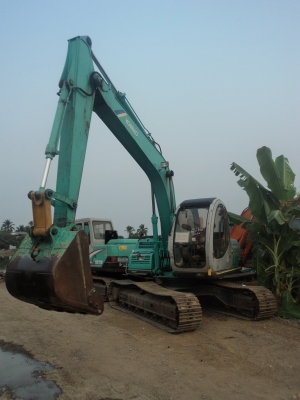 ขายด่วน KOBELCO SK 120-2   MARK V นำเข้าเองจากญี่ปุ่นสวย สภาพดี  ยังไม่เคยใช้งานในไทยจ้า