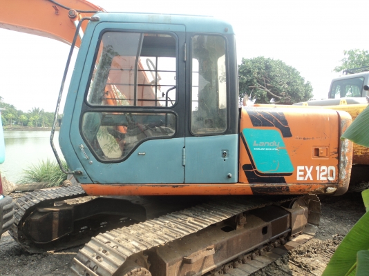 ขายด่วน HITACHI  EX120-2  เก่านอกยังไม่เคยใช้งานในไทย  รถสภาพดี เครื่องปั้มดี ไฟฟ้าครบ