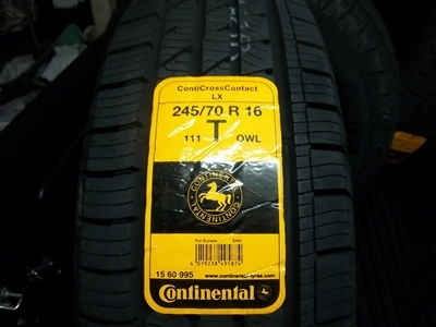 ยางใหม่ ขนาด 245-70R16 ยางปลายปี 12