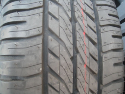 ขายกะทะล้อ Honda jazz ขอบ15 4/100 +ฝาครอบ + ยางปลายปี12 (081-3747940)