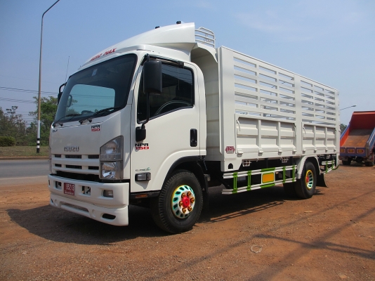 NPR150แรงหัวตึก NPR75K9 เครื่อง 4HK1 EURO3 ปี09 รถห้างมือ1 ยาว5ม.