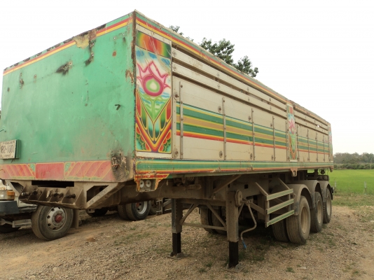 หางพ่วงเซมิดั้ม 3 เพลาแท้