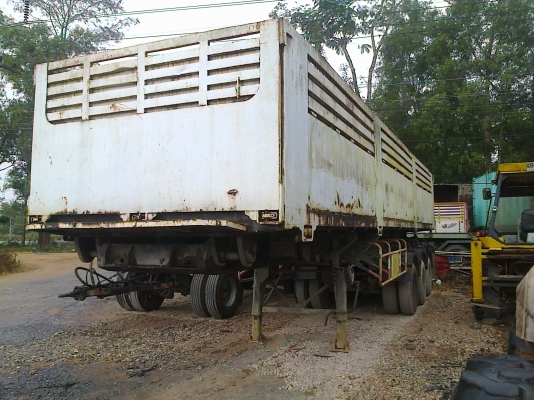 เซมิดั้มยาว12ม.3คานแท้ๆฝาข้างเรียบ คัสซีสวย ช่วงล่างสวย