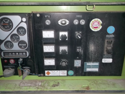 ขายเครื่องปั่นไฟ Denyo 125 Spm สภาพนำเข้าจากญี่ปุ่น