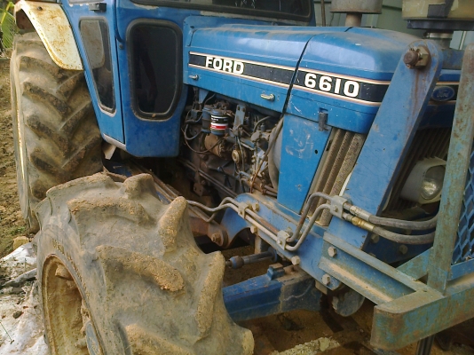 รถไถFORD6610 แท้ๆ คาราโร่ รถนอกนำเข้า2เพลาแท้ เล่มทะเบียนพร้อม