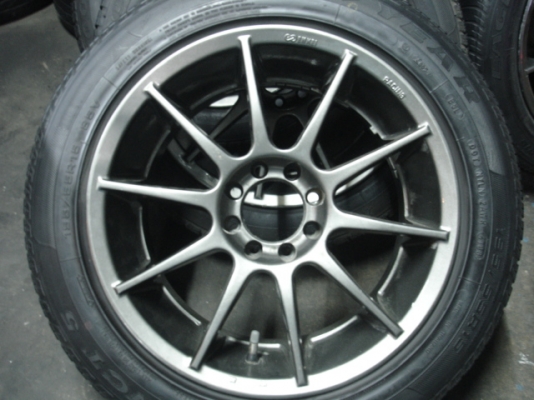 ล้อแท้ ENKAI RF1 ขอบ15X7 et38เเถมยางเเละน็อตให้อีก1ชุด ล้อแท้ ENKAI RF1 ขอบ15X7 et38เเถมยางเเละน็อตให้อีก1ชุด