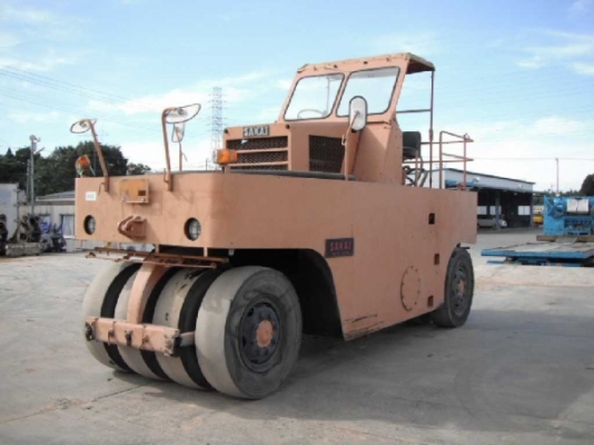 TS7409-34360 รถบดSAKAIล้อยาง9ล้อ รถเก่าญี่ปุ่นครับ