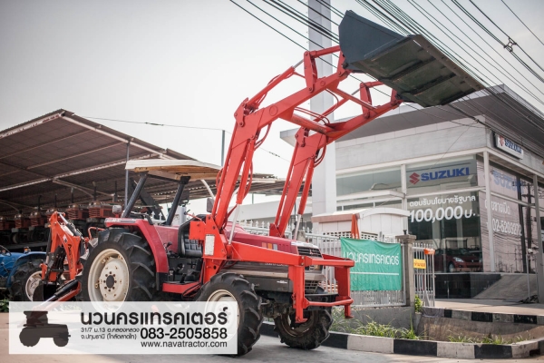 รถแทรคเตอร์ Mitsubishi MT33 4WD รุ่นใหม่ พร้อมบุ้งกี๋ตัก ทั้งชุด ราคา 305,000 บาท