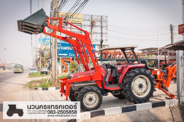 รถแทรคเตอร์ Mitsubishi MT33 4WD รุ่นใหม่ พร้อมบุ้งกี๋ตัก ทั้งชุด ราคา 305,000 บาท