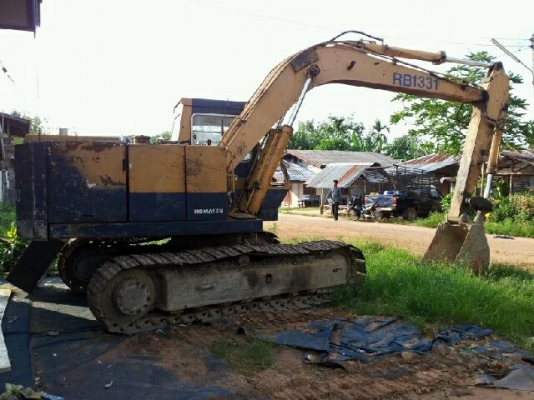 KOMATSU PC120-2 รถเก่านอก2ปี+หัวแย็ค+ปุ้งกี๋ KOMATSU PC120-2 รถเก่านอก2ปี+หัวแย็ค+ปุ้งกี๋