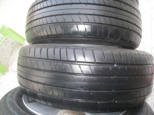 ขายล้อแม็กเดิม Toyota vios 15"x5.5" 4รู100 et45 +ยางปี 11 (081-3747940)