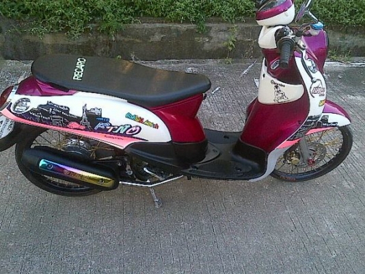 ขาย Fino 15000 บาท ลูกบอสชัก 6 รถปี 53