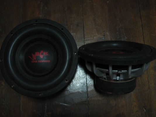 ขายลำโพง BCK  10 นิ้ว เหล็กหล่อ1 คู่