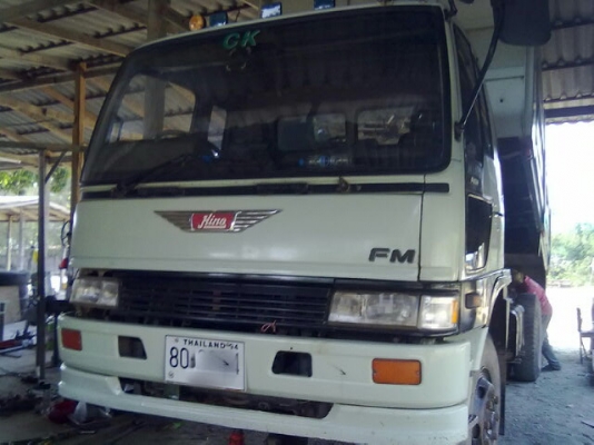 ขายรถ 10 ล้อ 2 เพลา กระบะเหล็กดั้ม HINO FM3MNLD เครื่องM10C เกียร์เดิม กระบะสวย สนใจโทร