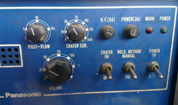 Sell>> ตู้เชื่อมทิก TIG Pansonic MINI 150 ใช้งานได้ดี พร้อมถัง นครปฐม
