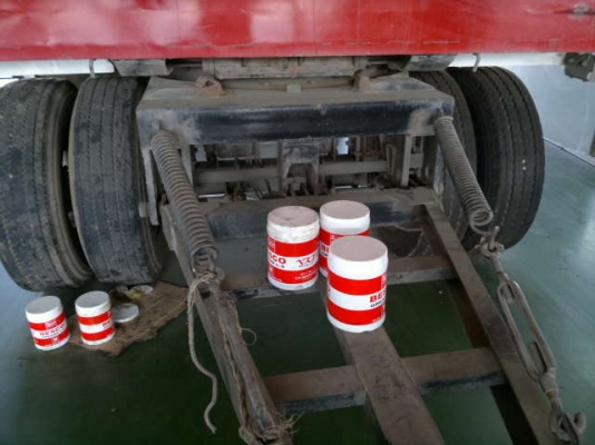 ขายลูกพ่วง 3 เพลา กระบะเหล็กคอกเกษตรไม่ดั้ม อู่.ไทยรุ่งกลกาล ยาว.7.20 สูง.2.40 เมตร สภาพสวย