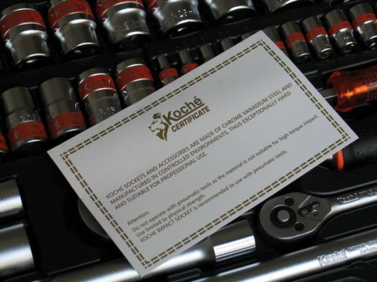 บล็อค Koche' 96 ชิ้น ลูกบล็อคขนาด 4-32