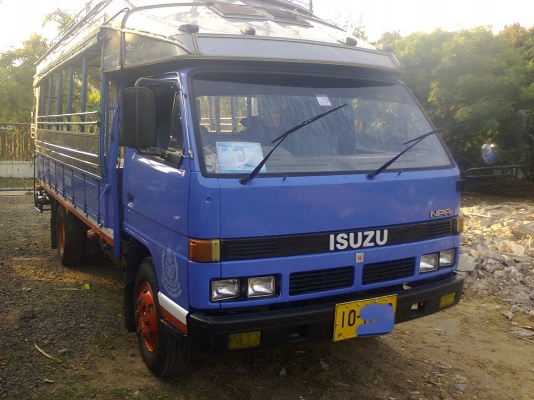 ขายรถ 6 ล้อ กระบะโดยสาร ยาว.4.50 ช่วงล้าง F หน้า-หลัง ISUZU NPR115 สภาพสวยมาก พร้อมขาย รีบจองด่วน