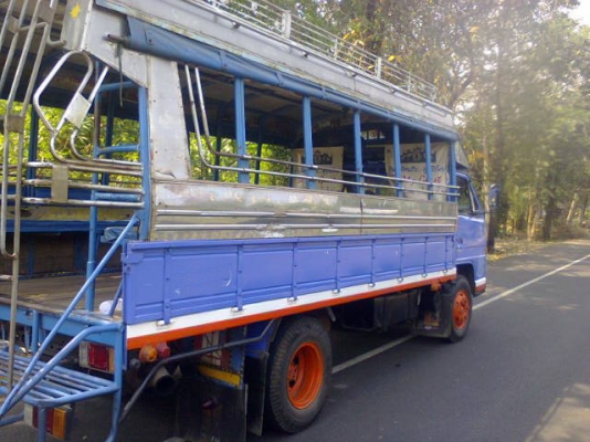 ขายรถ 6 ล้อ กระบะโดยสาร ยาว.4.50 ช่วงล้าง F หน้า-หลัง ISUZU NPR115 สภาพสวยมาก พร้อมขาย รีบจองด่วน