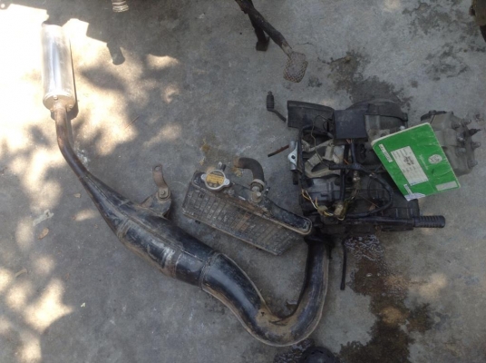 ลดๆๆๆ ขาย DX 100 พร้อม เครื่อง TZR150 มีเล่มทะเบียน ขาย 4000 ลองดูคับ