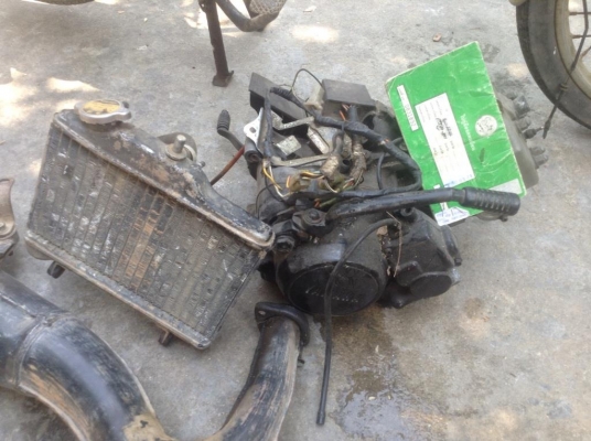 ลดๆๆๆ ขาย DX 100 พร้อม เครื่อง TZR150 มีเล่มทะเบียน ขาย 4000 ลองดูคับ