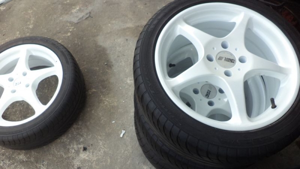 ขายล้อแม็ก SSR JAPAN  ขอบ 16 นิ้ว 4รู100  กว้าง7 นิ้ว พร้อมยาง