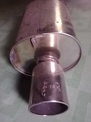 ท่อพักปรายแท้ japan ติดรถ Evo