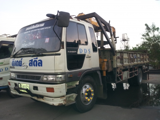 HINO FF1JMKA 210แรงม้าติดเครน3ตันพร้อมใช้พร้อมโอน