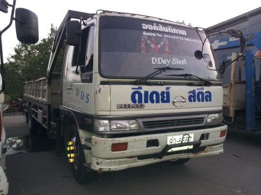 HINO FF1JMKA 210แรงม้าติดเครน3ตันพร้อมใช้พร้อมโอน