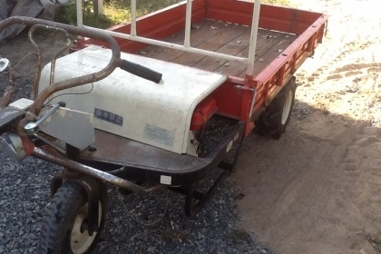 รถบรรทุกการเกษตรเครื่องยนต์เบนซิน สภาพดีพร้อมใช้ ล้อคู่ ราคาไม่แพงครับ