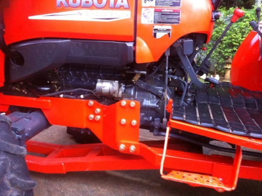 ขายรถไถ Kubota L4708(4WD) พร้อมใบมีดและผานพรวนช้างDH246 พร้อมใช้งาน