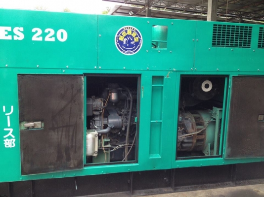 ขายด่วน เครื่องปั่นไฟสภาพดี มือสองจากญี่ปุ่น พร้อมใช้งาน