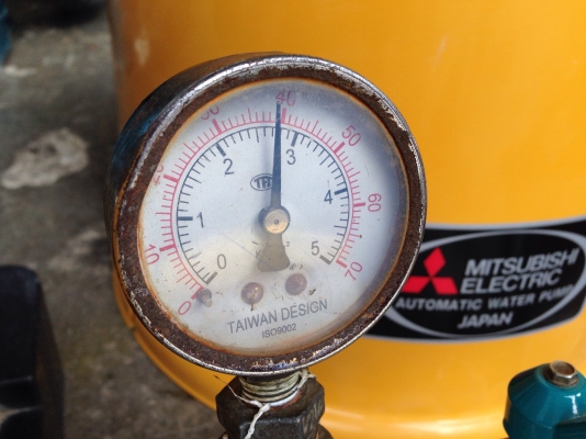 ขายปั้มน้ำอัตโนมัติ mitsubishi 250W สภาพสวย วิ่งนิ่ม ตรวจเช็คแรงดันเรียบร้อย ไม่มีรั่วซึม พร้อมใช้งาน