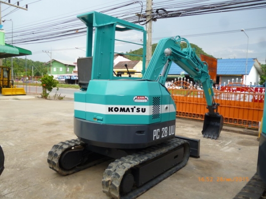 ขายรถขุด KOMATSU PC28UU-1 มีหลายคัน ขายรถขุด KOMATSU PC28UU-1 มีหลายคัน
