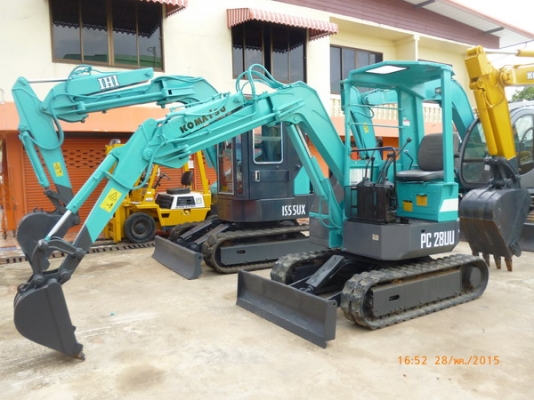 ขายรถขุด KOMATSU PC28UU-1 มีหลายคัน ขายรถขุด KOMATSU PC28UU-1 มีหลายคัน