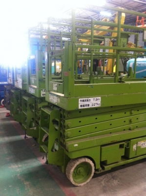 รถกระเช้าไฟฟ้าเก่านอก 7.9เมตร 3 คัน GS2632 ปี2002 ราคาพิเศษครับ เคลียร์ Stock ก่อนไปบ้านใหม่ ใครหาอยู่ติดต่อมาได้เลยครับ