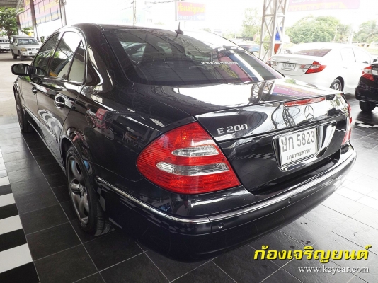 MERCEDES-BENZ E-CLASS 1.8 SEDAN E200 KOMPRESSOR AT ปี 2003