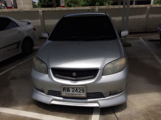 Vios ปี 2005 วิ่ง 160,000 สีเทา