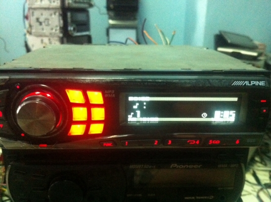 Alpine CDA-9857Ji 24Bit MP3 CD AUX คุมกล่องCD ปรีเอ้า3ชุด มือ2 ญี่ปุ่น Alpine CDA-9857Ji 24Bit MP3 CD AUX คุมกล่องCD ปรีเอ้า3ชุด มือ2 ญี่ปุ่น