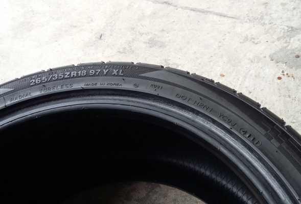 ยาง,265-35-18 KUMHO"KU31 ปลายปี11หนึ่งคู่ 3,300