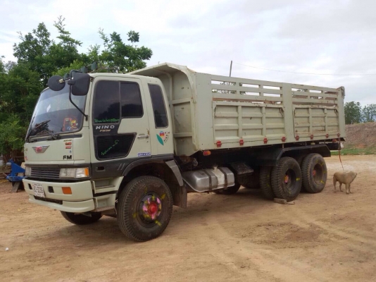 ขายรถบรรทุกสิบล้อดัมพ์ Hino 3M เครื่องเดิม 240 แรง 2 เพลา ปี 39 ยางดี แชสซีสวยไม่ผุ ทะเบียนพร้อม