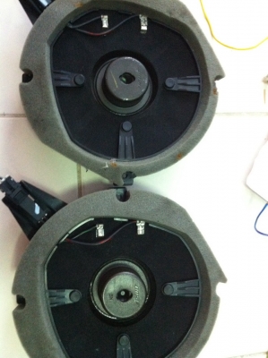 ลำโพงซับบาง BOSE 9นิ้ว บา3.5ซม. 1คู่ Made in Mexico มือ2